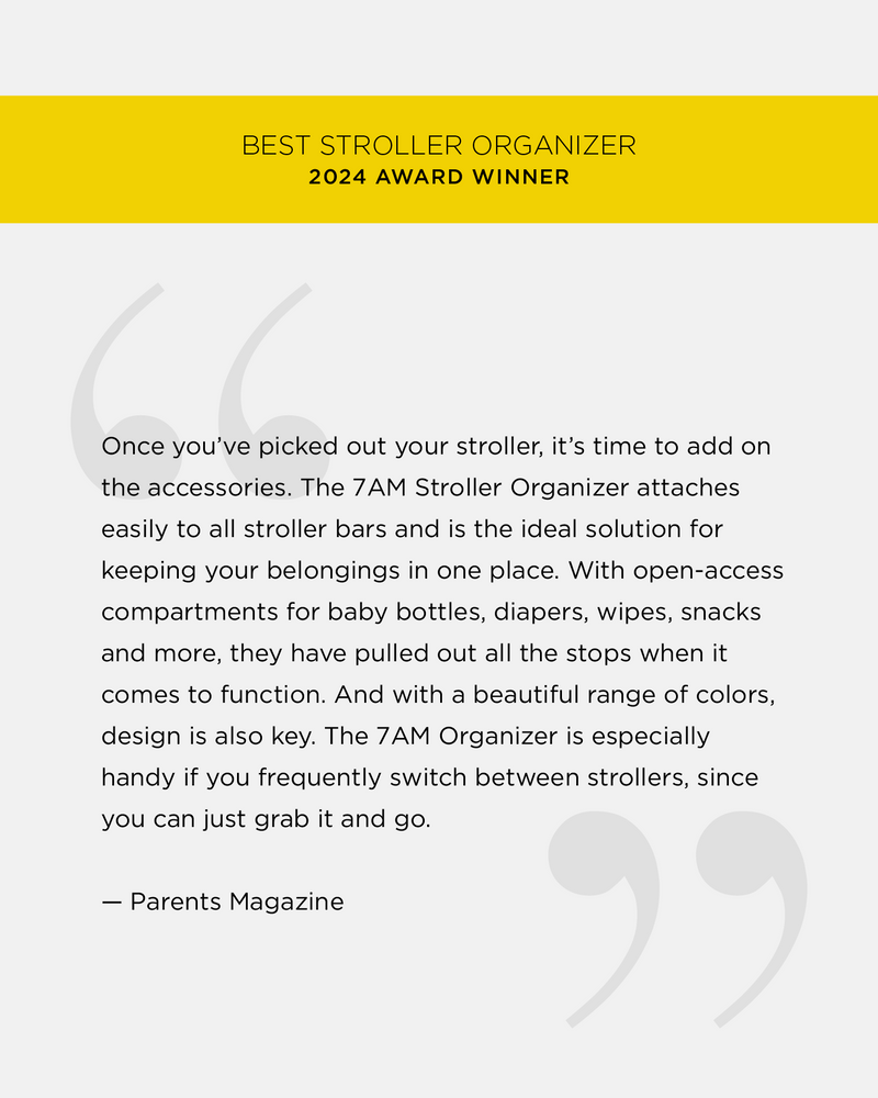 Romy Stroller Organizer - Ushuaia  / Faux Fur
