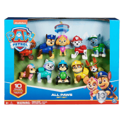 Paw Patrol - 10Pc Figure Gift Pack - Limolin 