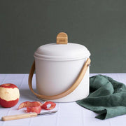 Pebbly - Compost Bin W/Charcoal Filter Cream 35L/35Q - Limolin 