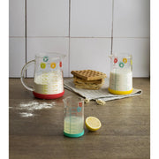 Pebbly - Measuring Jug 200ml/7oz Blue Metric & Imperial - Limolin 