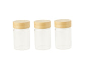 Pebbly - ROUND Jar Set of 3, 75ml/25oz - Limolin 