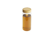 Pebbly - Round glass jars with bamboo lid - Limolin 