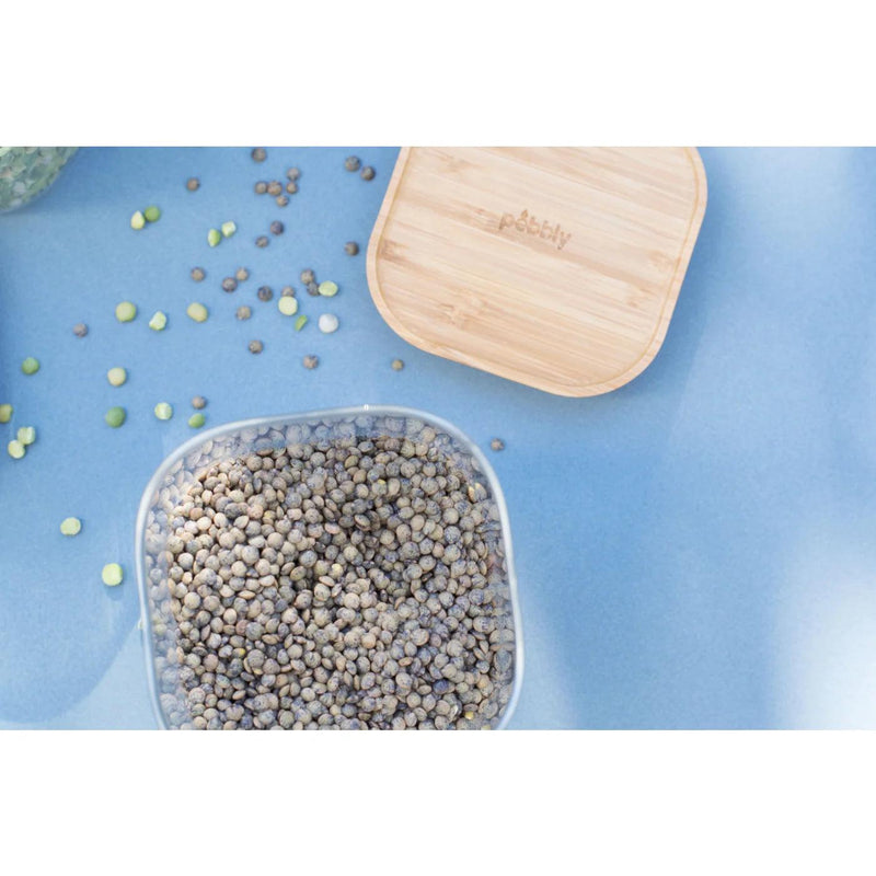 Pebbly - Square Pantry Jar - Limolin 