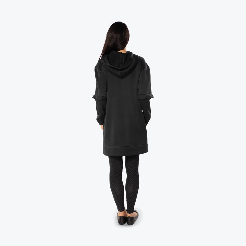 LUG - Peekaboo Sweater Fleece Tunic Hoodie