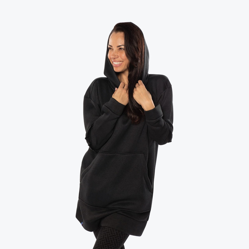 LUG - Peekaboo Sweater Fleece Tunic Hoodie