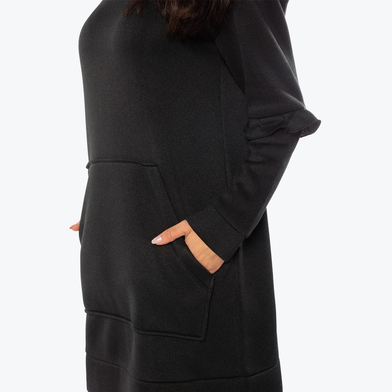 LUG - Peekaboo Sweater Fleece Tunic Hoodie