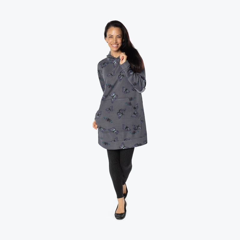 LUG - Peekaboo Sweater Fleece Tunic Hoodie