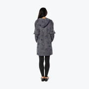 LUG - Peekaboo Sweater Fleece Tunic Hoodie