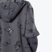 LUG - Peekaboo Sweater Fleece Tunic Hoodie