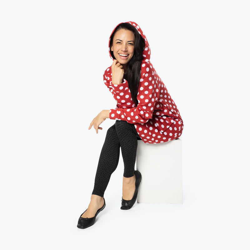 LUG - Peekaboo Sweater Fleece Tunic Hoodie