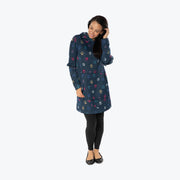 LUG - Peekaboo Sweater Fleece Tunic Hoodie