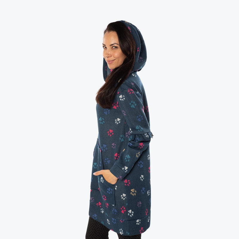 LUG - Peekaboo Sweater Fleece Tunic Hoodie