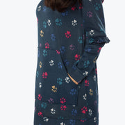 LUG - Peekaboo Sweater Fleece Tunic Hoodie