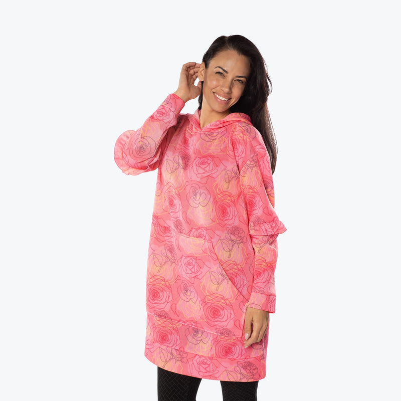 LUG - Peekaboo Sweater Fleece Tunic Hoodie