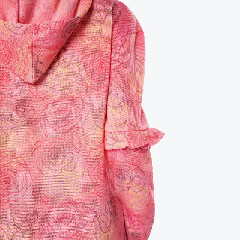 LUG - Peekaboo Sweater Fleece Tunic Hoodie