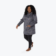 LUG - Peekaboo Sweater Fleece Tunic Hoodie