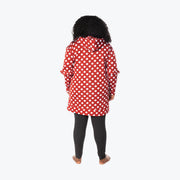 LUG - Peekaboo Sweater Fleece Tunic Hoodie