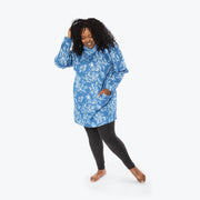 LUG - Peekaboo Sweater Fleece Tunic Hoodie