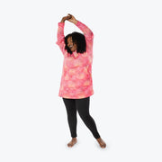 LUG - Peekaboo Sweater Fleece Tunic Hoodie