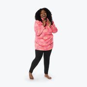 LUG - Peekaboo Sweater Fleece Tunic Hoodie