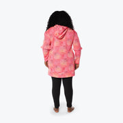 LUG - Peekaboo Sweater Fleece Tunic Hoodie