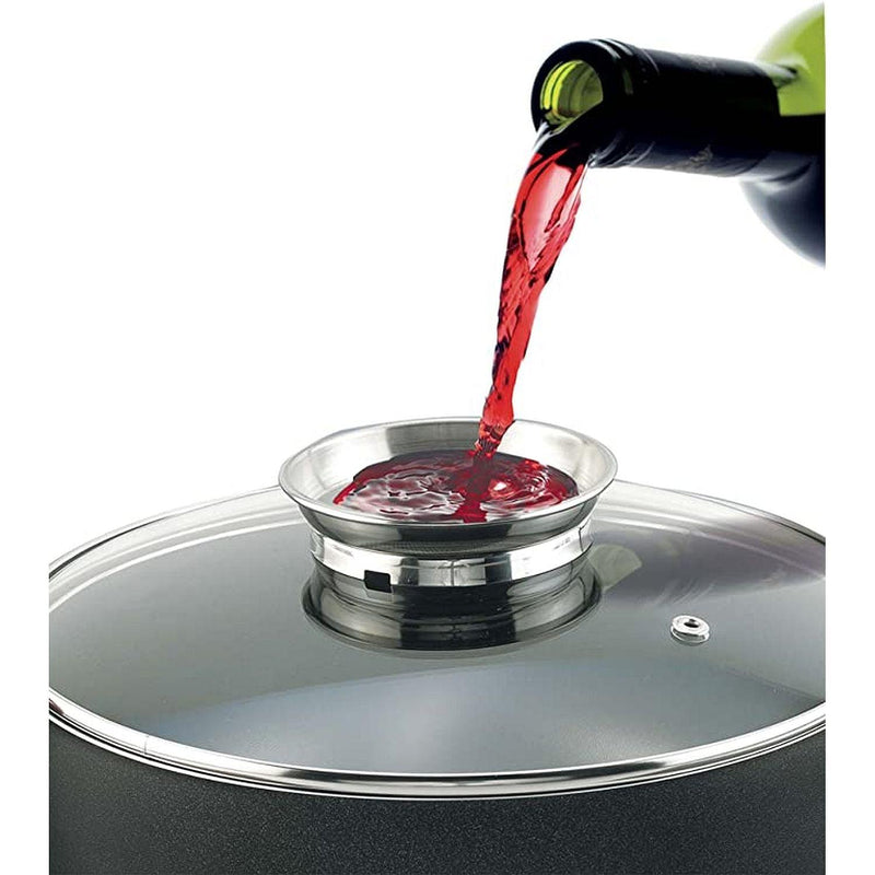 Pensofal - Aroma Glass Lid With Stainless Steel Knob 32cm/12.6" - Limolin 