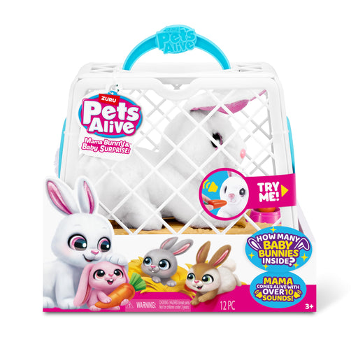 Pets Alive - MAMA & BABY SURPRISE - SERIES 1 - MAMA BUNNY - Limolin 