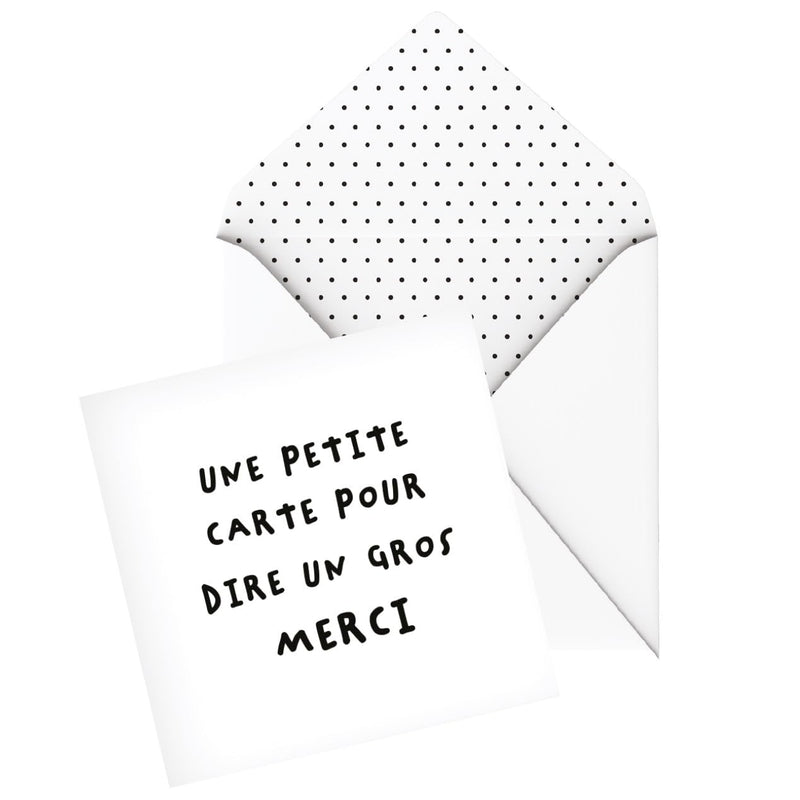 Pierre Belvedere - Card Ens. / 8 - Thank You (Blank) - Limolin 