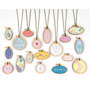 Pierre Belvedere - Mini Embroidered Pendants - Limolin 