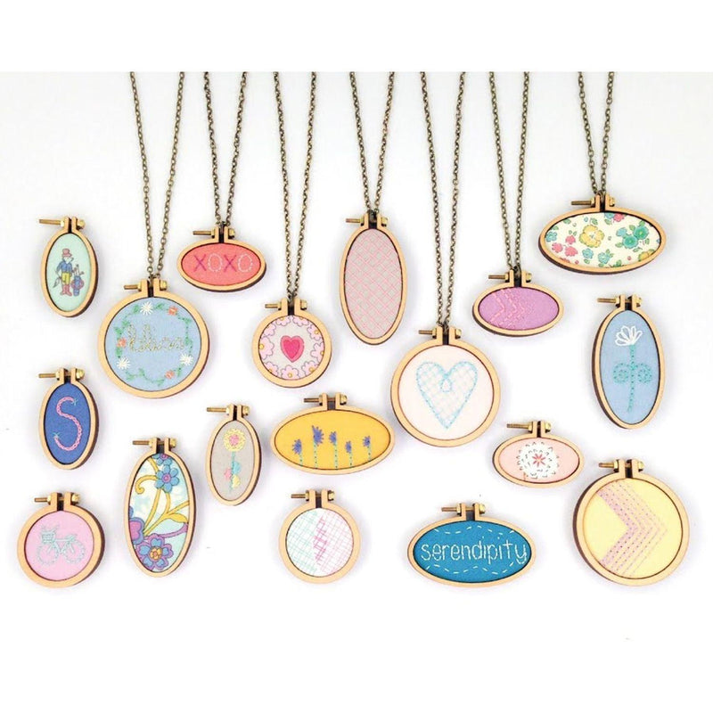 Pierre Belvedere - Mini Embroidered Pendants - Limolin 
