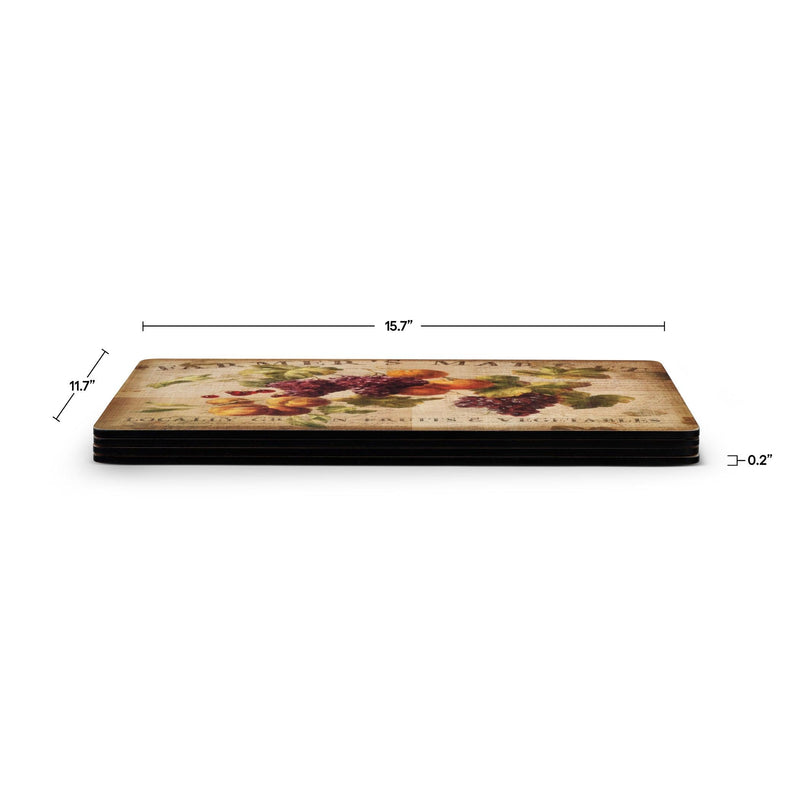 Pimpernel - Abundant Fall Set of 4 Placemats | 15.7 x 11.7 Inch - Limolin 