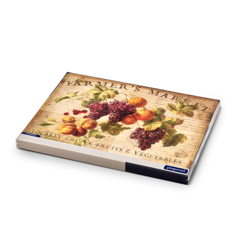 Pimpernel - Abundant Fall Set of 4 Placemats | 15.7 x 11.7 Inch - Limolin 