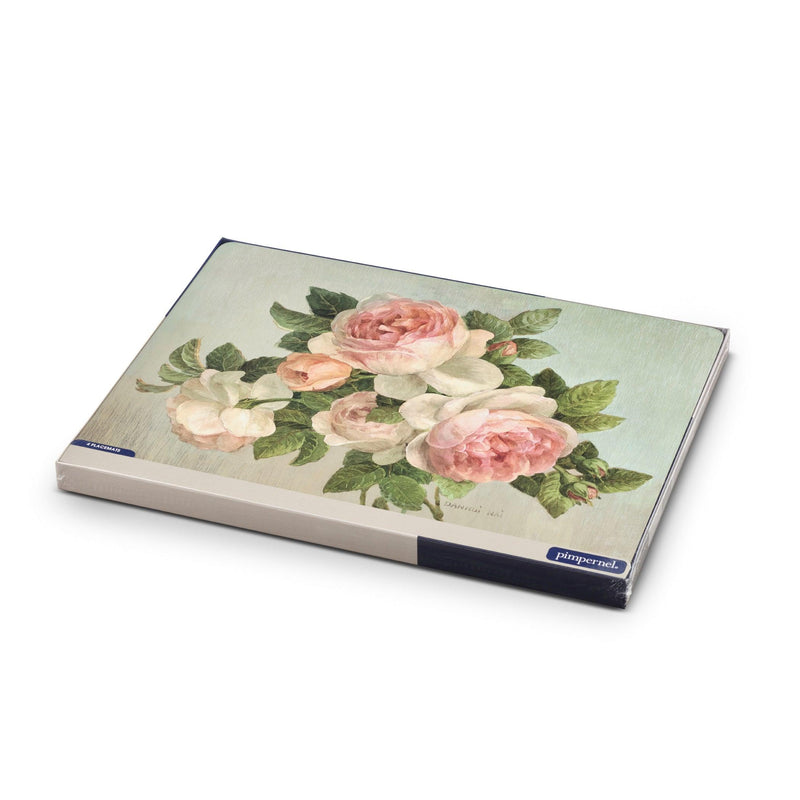 Pimpernel - Antique Rose Set of 4 Placemats | 15.7 x 11.7 Inch - Limolin 