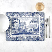 Pimpernel - Blue Italian Placemats (Set of 4) | 16 x 12 Inches - Limolin 