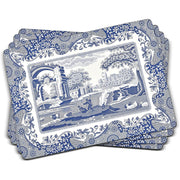 Pimpernel - Blue Italian Placemats (Set of 4) | 16 x 12 Inches - Limolin 