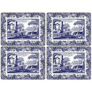 Pimpernel - Blue Italian Placemats (Set of 4) | 16 x 12 Inches - Limolin 