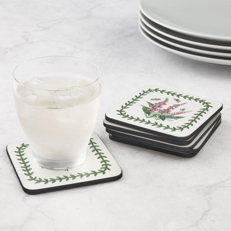 Pimpernel - Botanic Garden Coasters (Set of 6) | 4 x 4 in - Limolin 
