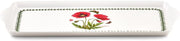 Pimpernel - Botanic Garden - Melamine Sandwich Tray (Poppy) | 15.1" x 6.5" - Limolin 