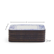 Pimpernel - Brocato Coasters (Set of 6) | 4 x 4 Inches - Limolin 