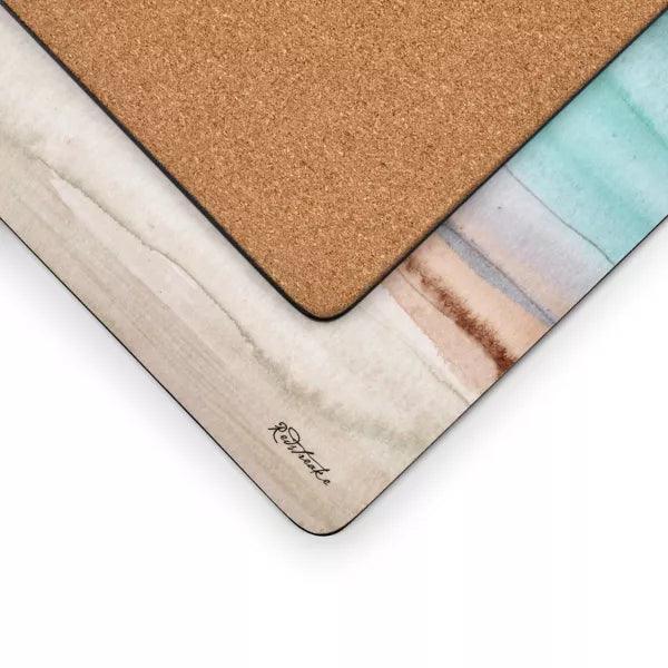 Pimpernel - Coastal Shore Set of 4 Placemats | 15.7 x 11.7 Inches - Limolin 