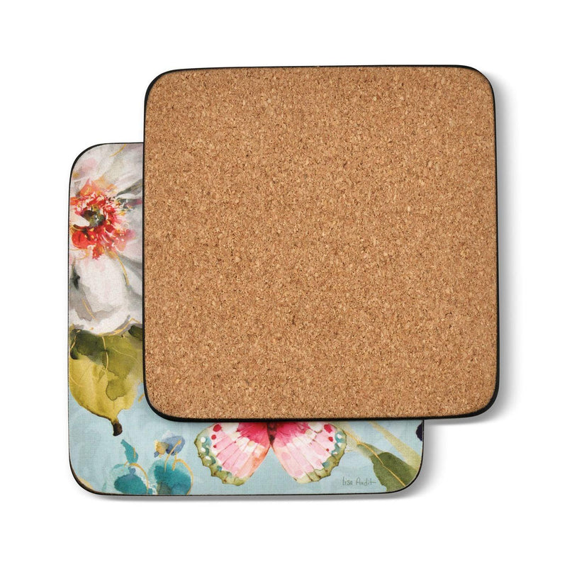 Pimpernel - Colorful Breeze Set of 6 Coasters  | 4 x 4 Inches - Limolin 