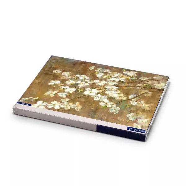 Pimpernel - Dogwood In Spring 4 Placemats | 15.7 x 11.7 Inches - Limolin 