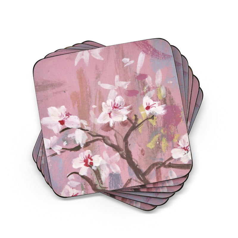 Pimpernel - Emerging I Set of 6 Coasters | 4 x 4 Inches - Limolin 