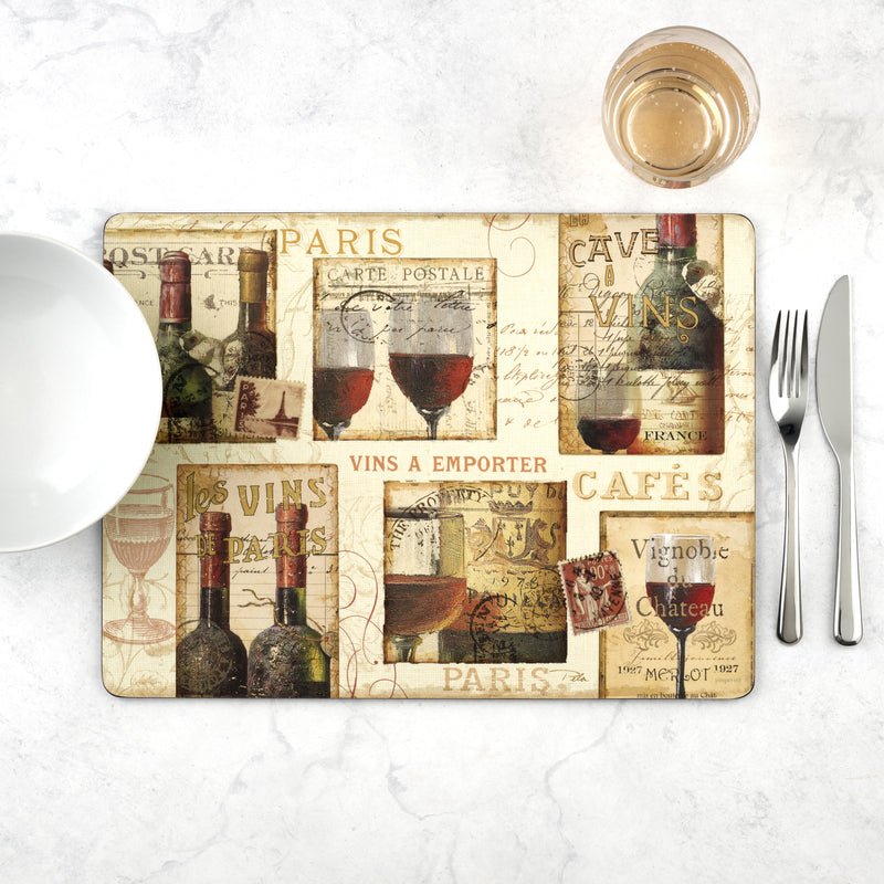 Pimpernel - FRENCH CELLAR PLACEMATS (Set of 4) - Limolin 