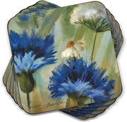 Pimpernel - Fleur Des Champs Set of 6 Coasters | 4 x 4 Inches - Limolin 