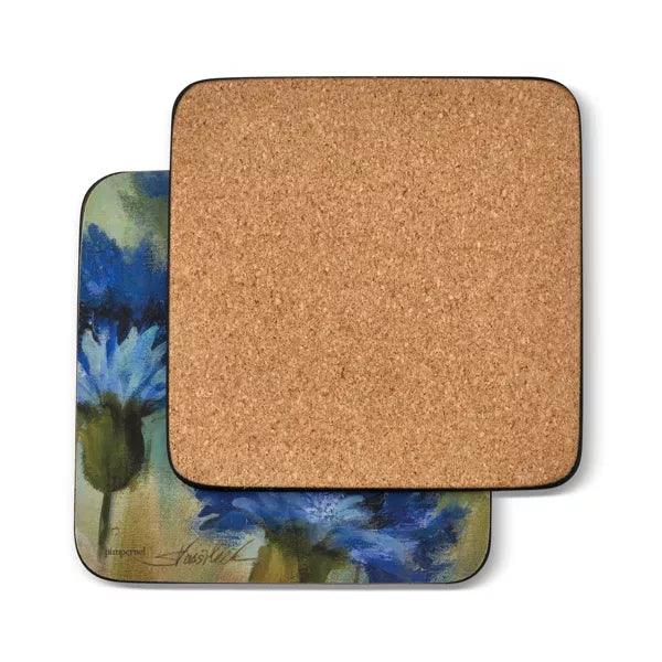 Pimpernel - Fleur Des Champs Set of 6 Coasters | 4 x 4 Inches - Limolin 
