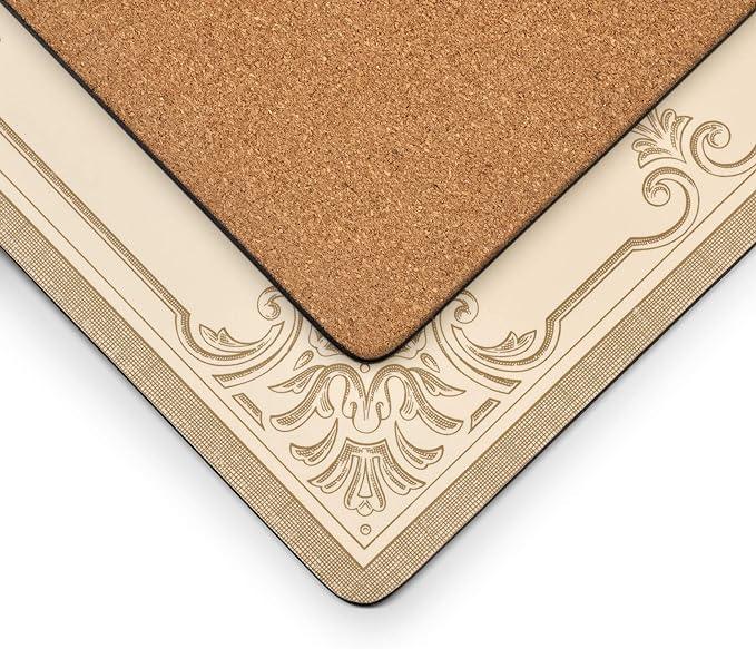 Pimpernel - Fleur de Lys Set of 4 Placemats | 15.7 x 11.7 Inches - Limolin 