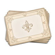 Pimpernel - Fleur de Lys Set of 4 Placemats | 15.7 x 11.7 Inches - Limolin 