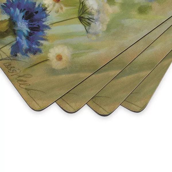 Pimpernel - Fleurs des Champs Set of 4 Placemats | 15.7 x 11.7 Inches - Limolin 