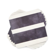 Pimpernel - MONO STRIPE COASTERS S/6 - 4" X 4" - Limolin 